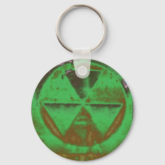 grünes Fallout Schlüsselanhänger
