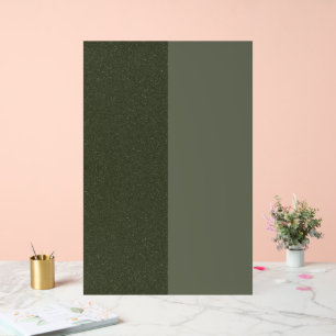 Grünes Farbsignal für zwei Tone-Moos (kundenspezif Acrylschild