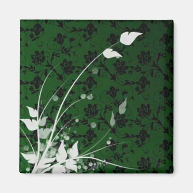 Grünes Feld Magnet (Vorne)