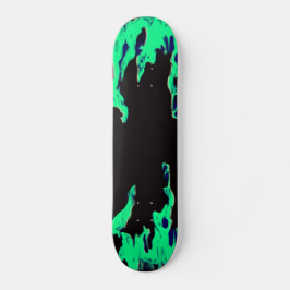 Grünes Feuer - Grünes Feuer - Flamme Flamme Flamme Skateboard