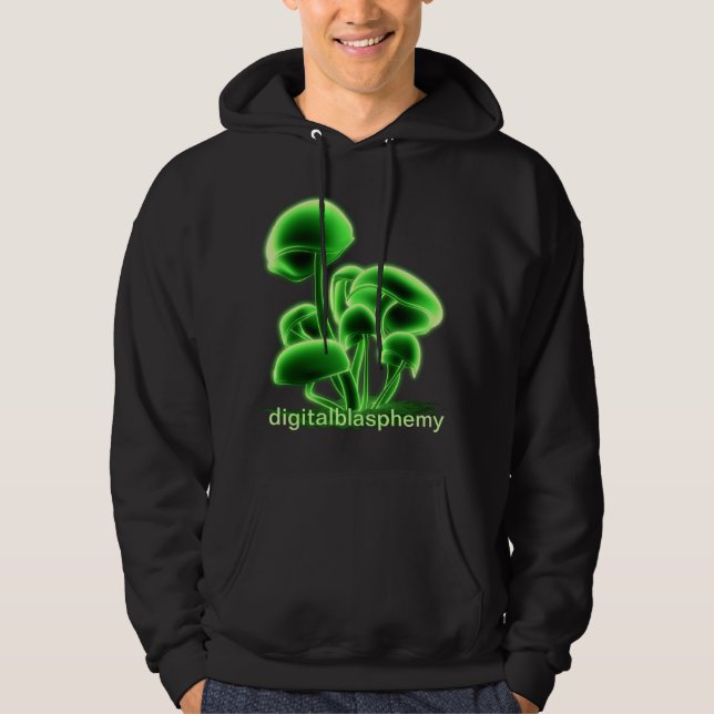 Grünes Fluorescence_T_L Hoodie (Vorderseite)