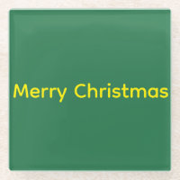 Grünes Frohe Weihnachten