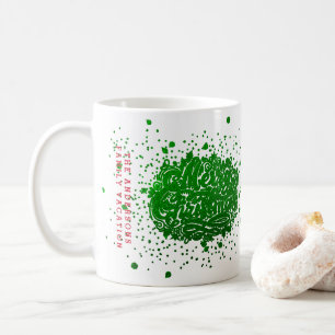 Grünes Frohe Weihnachten Urlaubserinnerung Kaffeetasse