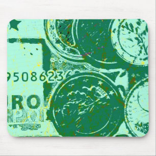 Grünes Geld Mousepad