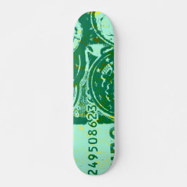Grünes Geld Skateboard