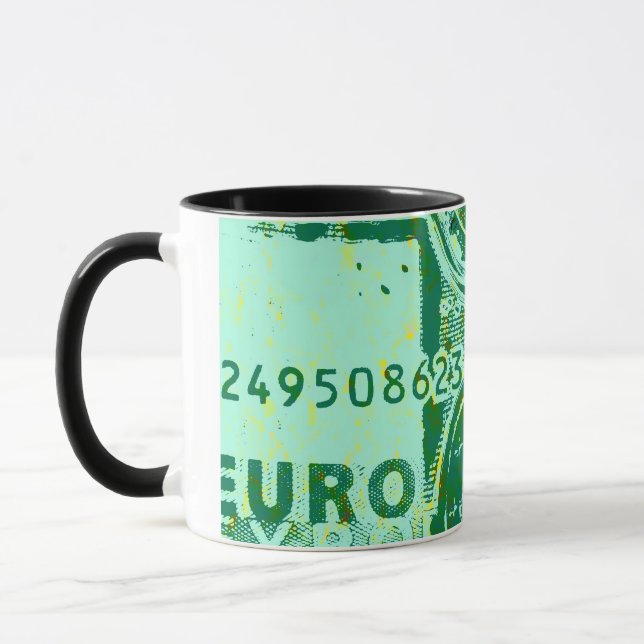 Grünes Geld Tasse (Links)