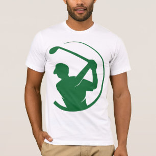 Grünes Gras Golf T-Shirt