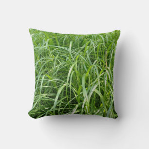 Grünes Gras Kissen