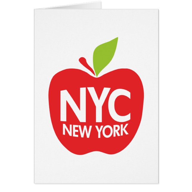 Grünes großes Apple NYC (Vorne)