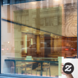 Grünes Großfenster 52 x 72 Zoll Fensteraufkleber