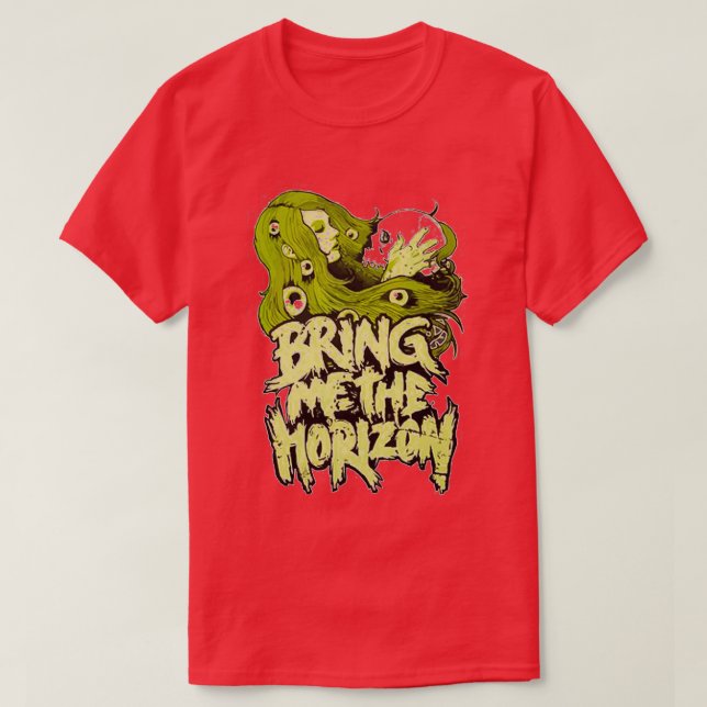 grünes Haar T-Shirt (Design vorne)
