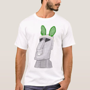 Grünes Häschen Ostern (Insel) T-Shirt