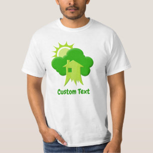 Grünes Haus T-Shirt