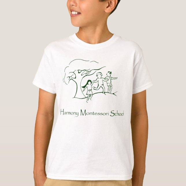 Grünes HMS-LOGO T-Shirt (Vorderseite)