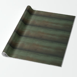 Grünes Holzwrap-Papier Geschenkpapier