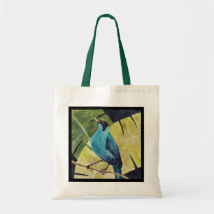 Grünes Honeycreeper Tragetasche