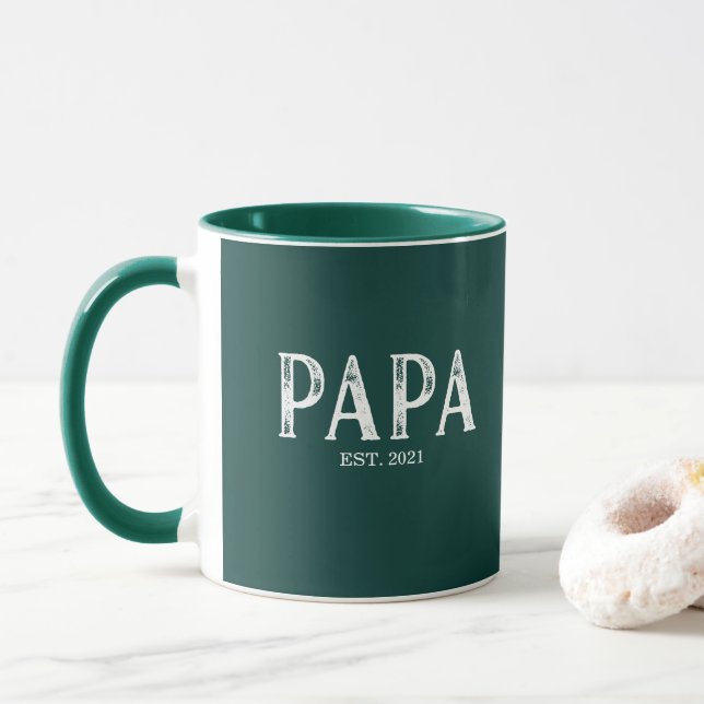 Grünes Jahr der Jäger Tasse (Mit Donut)