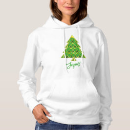 Grünes Joyoux Noel Weihnachts-T-Shirt Hoodie