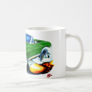 Grünes Kabriolett 1965 Korvette Tasse