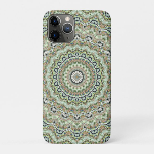 Grünes Kaleidoskop Case-Mate iPhone Hülle (Rückseite)