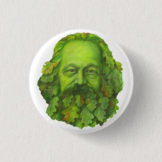 Grünes Karl- MarxAbzeichen Button