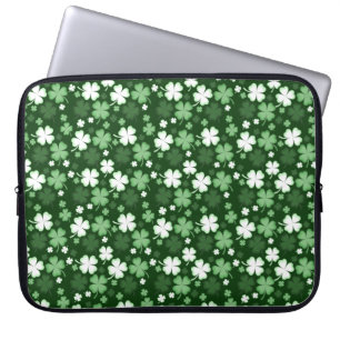 Grünes Kleeblatt, St. Patrick's Day Laptopschutzhülle