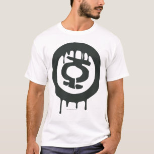 Grünes Laternen-Farben-Symbol T-Shirt