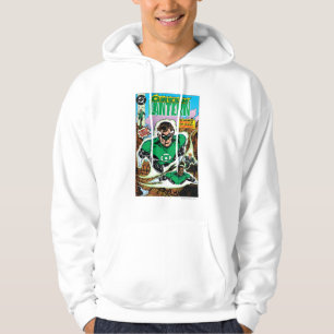 Grünes Laternen-Fliegen Hoodie