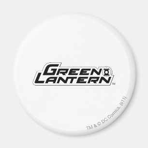 Grünes Laternen-Logo 3 Magnet