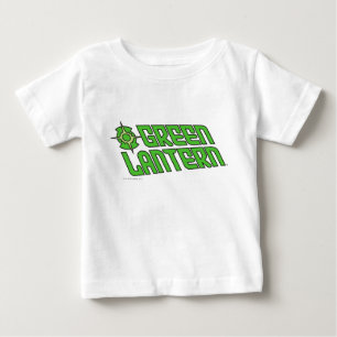 Grünes Laternen-Logo gekippt Baby T-shirt
