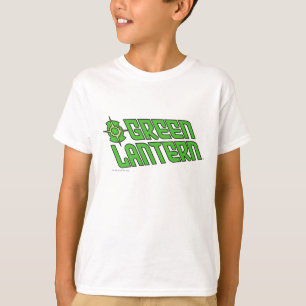 Grünes Laternen-Logo gekippt T-Shirt