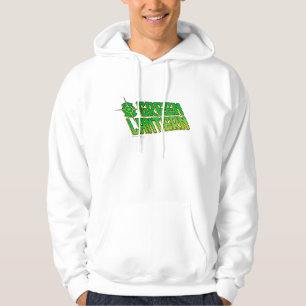 Grünes Laternen-Logo - schräg gelegen Hoodie