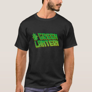 Grünes Laternen-Logo - schräg gelegen T-Shirt