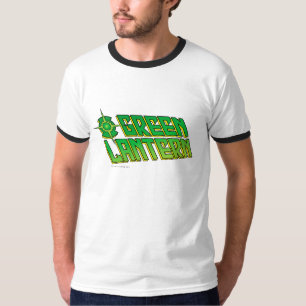 Grünes Laternen-Logo - schräg gelegen T-Shirt