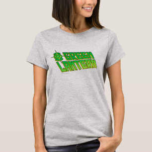 Grünes Laternen-Logo - schräg gelegen T-Shirt