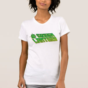 Grünes Laternen-Logo - schräg gelegen T-Shirt