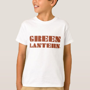 Grünes Laternen-Logo - TAN T-Shirt