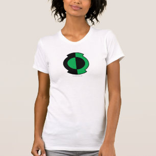 Grünes Laternen-Logo umgedreht T-Shirt