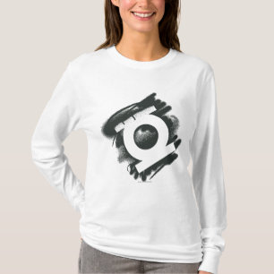 Grünes Laternen-Spray-Symbol T-Shirt
