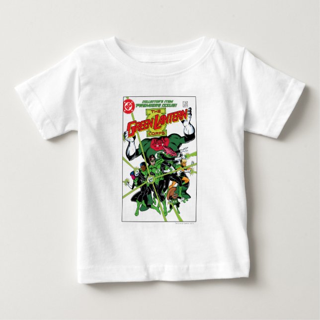 Grünes Laternenkorps Baby T-shirt (Vorderseite)