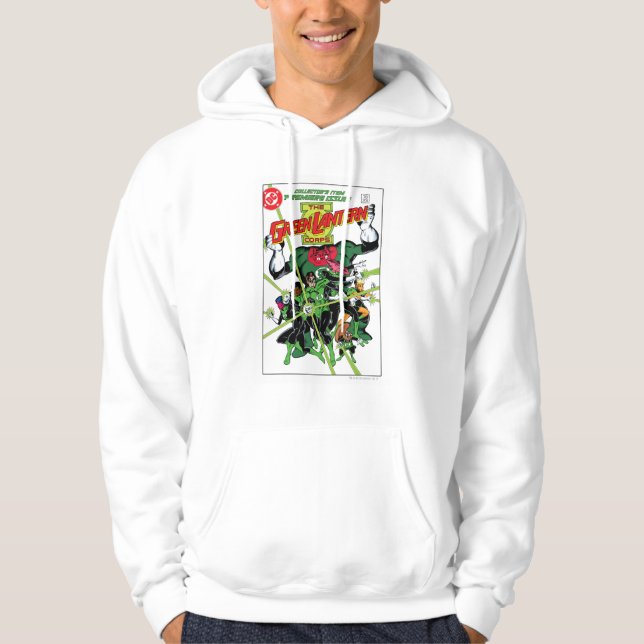 Grünes Laternenkorps Hoodie (Vorderseite)