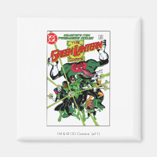 Grünes Laternenkorps Magnet