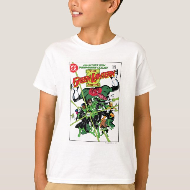 Grünes Laternenkorps T-Shirt (Vorderseite)