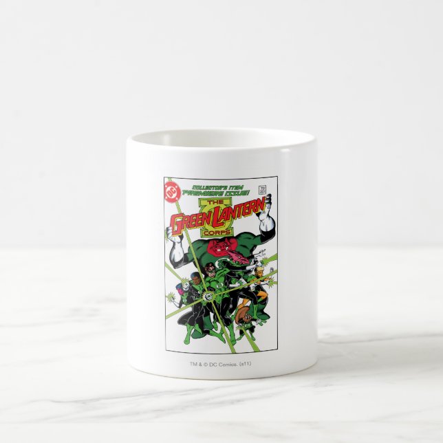 Grünes Laternenkorps Tasse (Mittel)