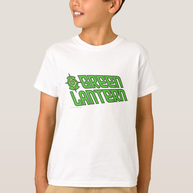 Grünes Laternenlogo T-Shirt (Vorderseite)