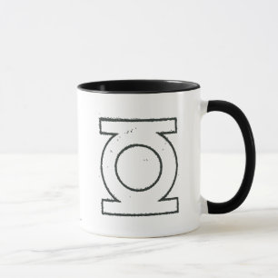 Grünes Laternensymbol BW Tasse