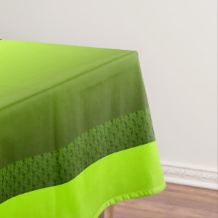 Grünes Laub Tischdecke