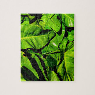Grünes Laubpuzzle 8x10 110 Teile Puzzle
