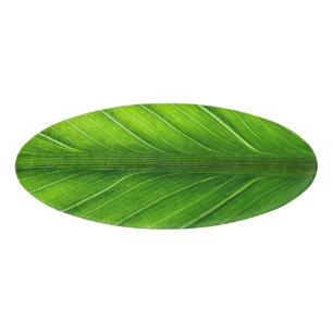 Grünes Leaf Namenschild