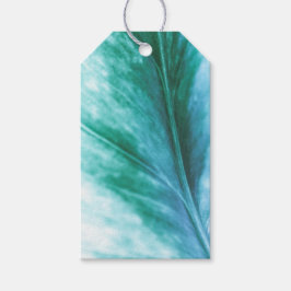 Grünes Leaf Nature Foto Geschenkanhänger